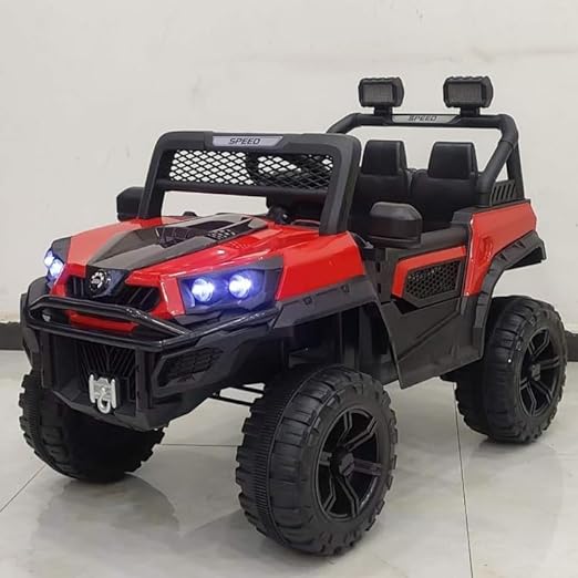 12V Rechargeable Battery Operated Ride On UV 500 Jeep for Kids with Re MRGTOYS