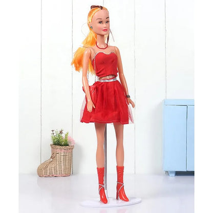 Speedage Fashion Dream Girl Doll Red - Height 59 cm(Color May Vary)