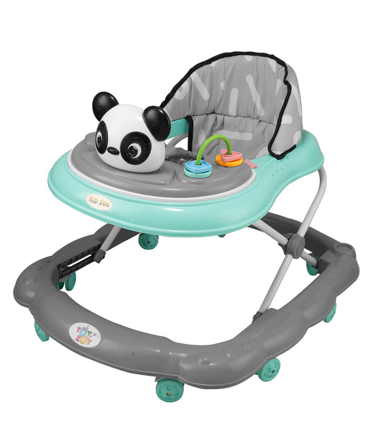 Toyzoy Foldable Baby Walker with Removable Activity Toy Station TZ310- Green & Grey - MRGTOYS