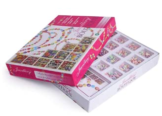 EKTA Jewellery Boutique (Sr), Create Your Own Designer Jewellery, Making Activity Game for Girls, Multi Color, Acrylic