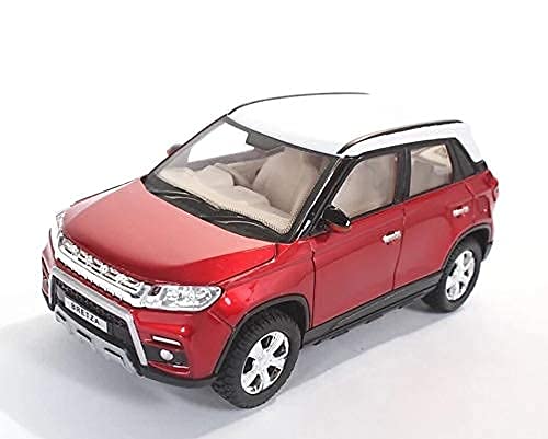 CENTY Toys Bretza Red and White Colour - lot of Detailing - Pull Back Action- a Made in India Product - MRGTOYS