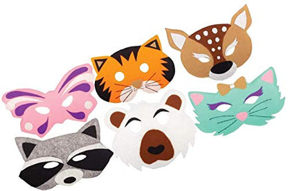 Handycrafts - Mask Party , DIY face masks kids , Make many animal faces , 5 years + , art and craft kit