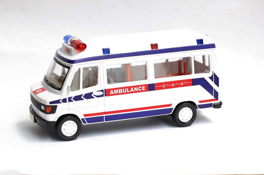 Centy Toys Tmp 207 Ambulance,Plastic,White - MRGTOYS