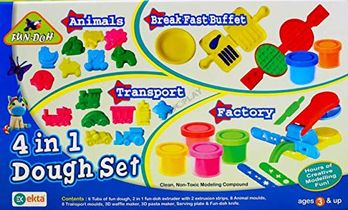 Ekta 4 in 1 Dough Set