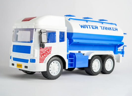 RATNA'S My First Wheels Water Tanker | Friction Powered Big Size Toy Vehicle for Kids