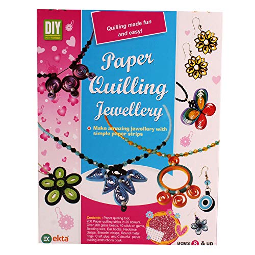 Ekta Paper Quilling Jewellery Multicolor