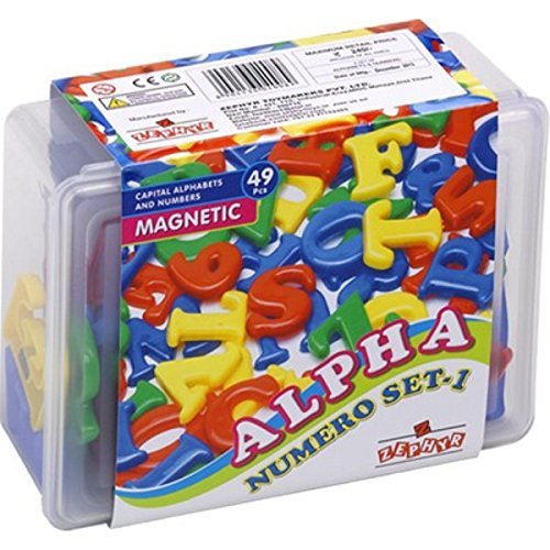 Zephyr Alpha Numero Jar Set -1 Safe and Non Toxic Toys of Childrans