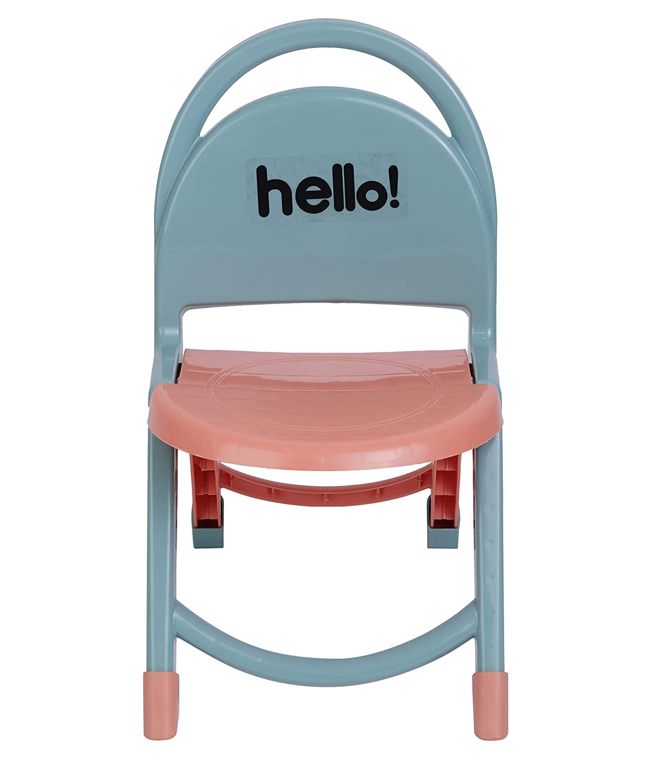 Sturdy Kids Foldable Chair with Back Support Strong and Durable Plastic Chair for Kids(Weight Capacity 80 Kg Can Be Use by Adult Also) - MRGTOYS