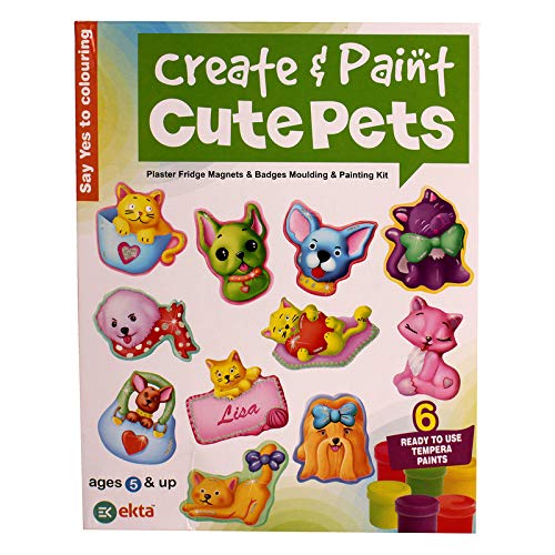 Ekta Create & Paint (Cute Pets) Multicolor