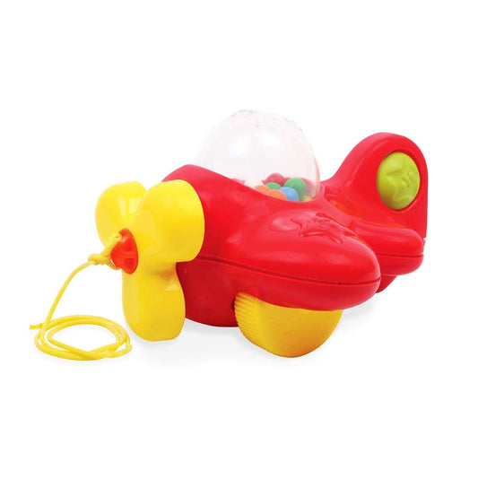 Giggles - My First Aeroplane, Ball Popping Pull Along Toy, Encourages Walking, Balls Popping Sound, 12 Months & Above, Infant and Preschool Toys