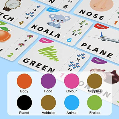 Word Builder/Spelling Games for Kids Education by Quirky Little Things, Brain Games for Kids with 2 in 1 Matching Letter Game (Word Builder)