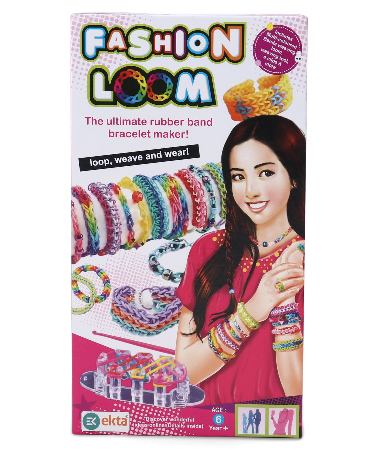 Ekta Fashion Loom Bands & Bracelet Maker - Fashion Loom Bands