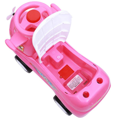 Airplane Ride on Scooter for Kids 1 to 5 Years Old Kids (Pink) - MRGTOYS