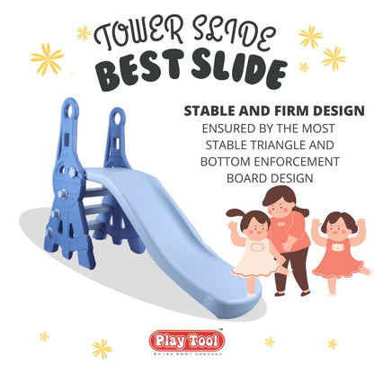 Slider for Kids - Tower Freestanding Slide in Garden Sliding for Baby - Easy to Assemble and Use - Indoor and Outdoor Use - Age 1 to 6 Years - Best Birthday Gift - MRGTOYS