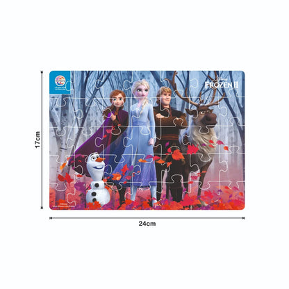 Ratna's 4 in 1 Disney Jigsaw Puzzle 140 Pieces for Kids. 4 Jigsaw Puzzles 35 Pieces Each (Frozen) - MRGTOYS