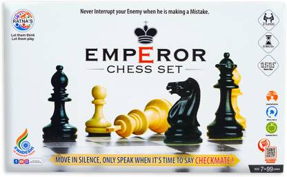 RATNA'S Emperor Chess Set Strategy & War Games Board Game