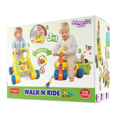 Funskool Walk N RIDE-9920700 - Multicolor