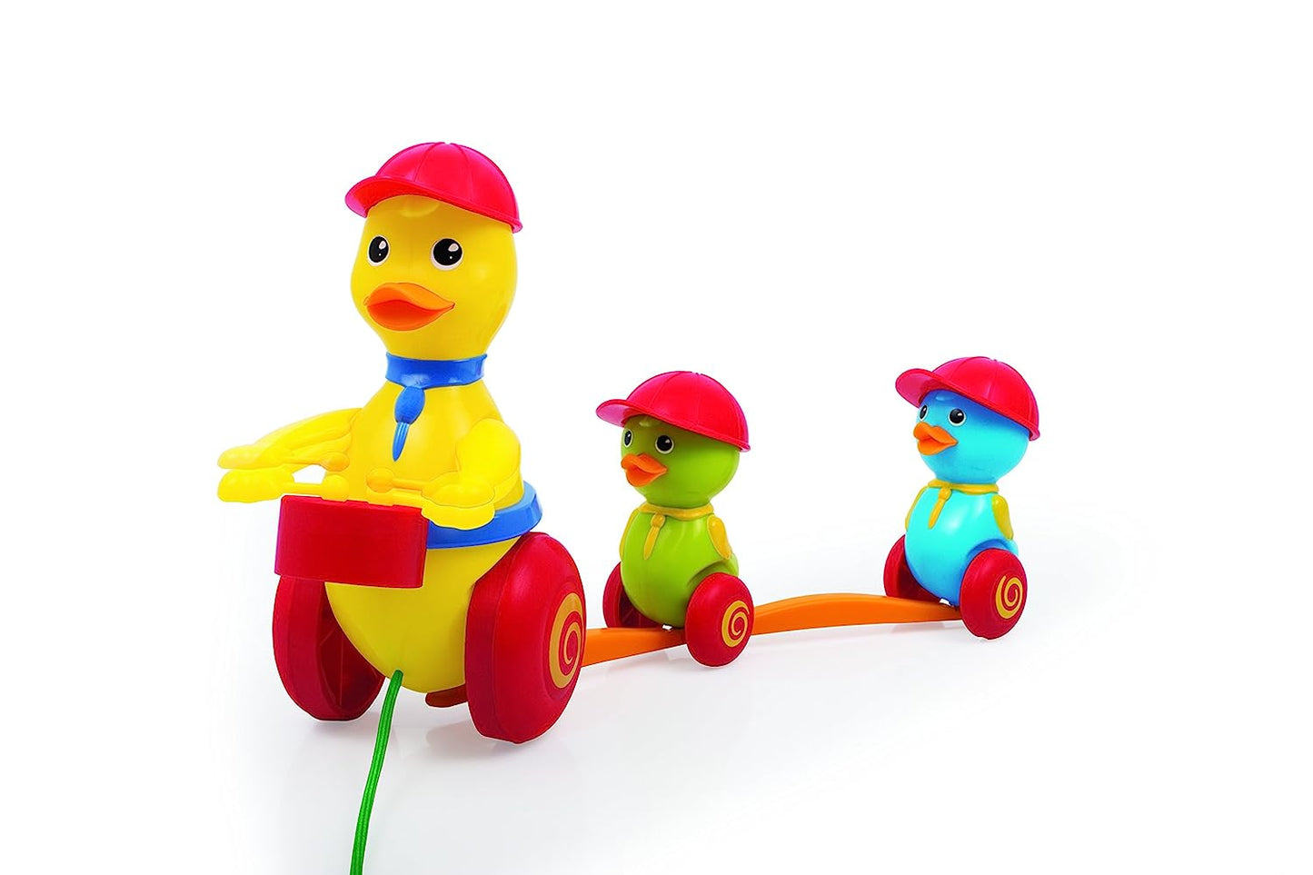 Giggles - Duck Parade , 2 in Pull Along Toy , Drum,Linking,Encourages Walking , 12 Months & Above , Infant and Preschool Toys