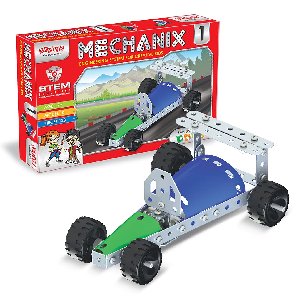 Mechanix Metal - 1,Construction Toy,Building Blocks,For 6+ Yrs Boys And Girls,Multicolor