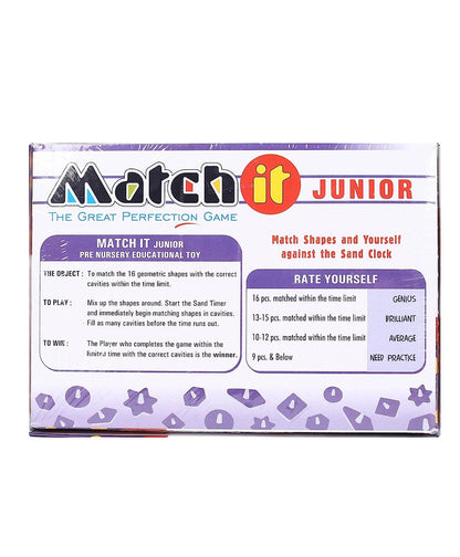 Virgo Toys for Kids Match It Junior,Pack of 1