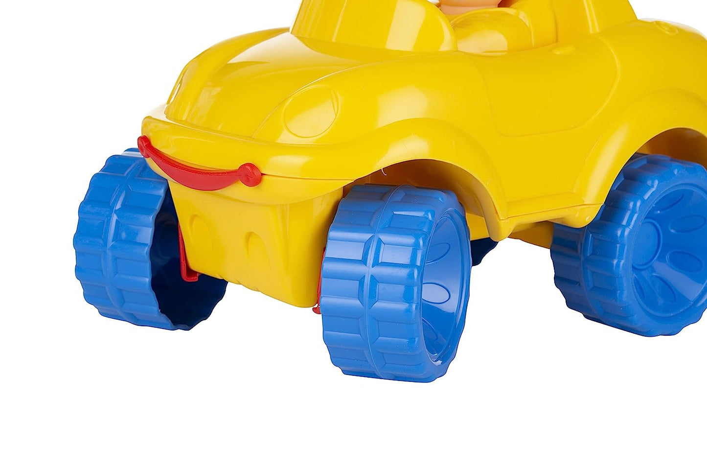 Funskool Walk N Drive Plastic Truck, Push And Drive Car, Encourages Walking and Pretend Play, 18 Months & Above, Infant And Preschool Toys, Multicolour