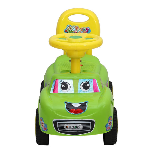 Magic Rider Push-Car Ride-On for Kids with Music 1-3 Years (City Green) - MRGTOYS