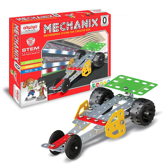 MECHANIX-0 DIY STEM Toy, Building Construction Set for Boys and Girs Age 8+