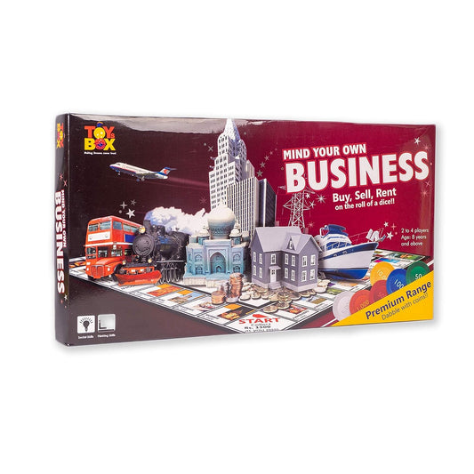 Toysbox Mind Your Own Business (Coin - Big), Multi Color