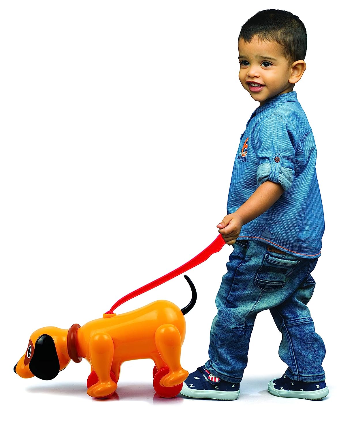 Walk Along Puppy, Pull Along Toy