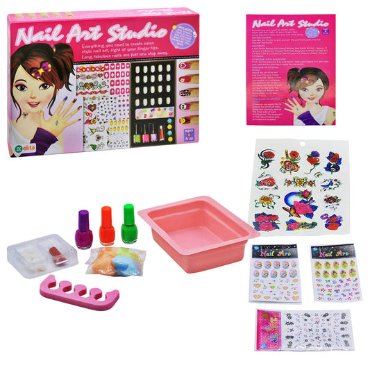 Ekta EVA Nail Art Studio, Pink