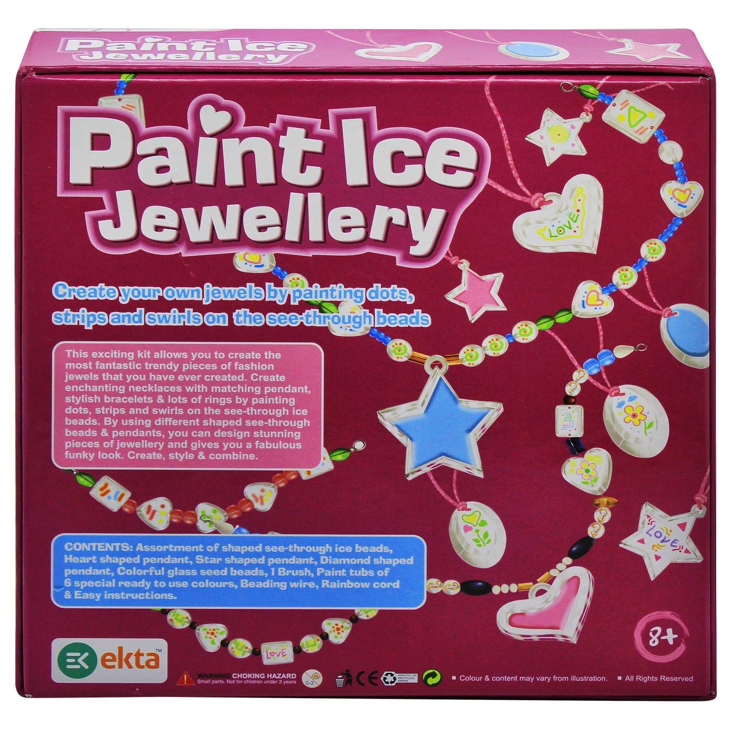 Paint Ice Jwellery Toys for Kids