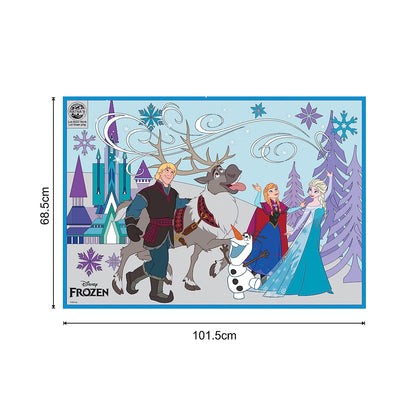 RATNA'S My Coloring Mat Frozen 2 | DIY Kit for Kids Big Size Mat 40 x 27 inches