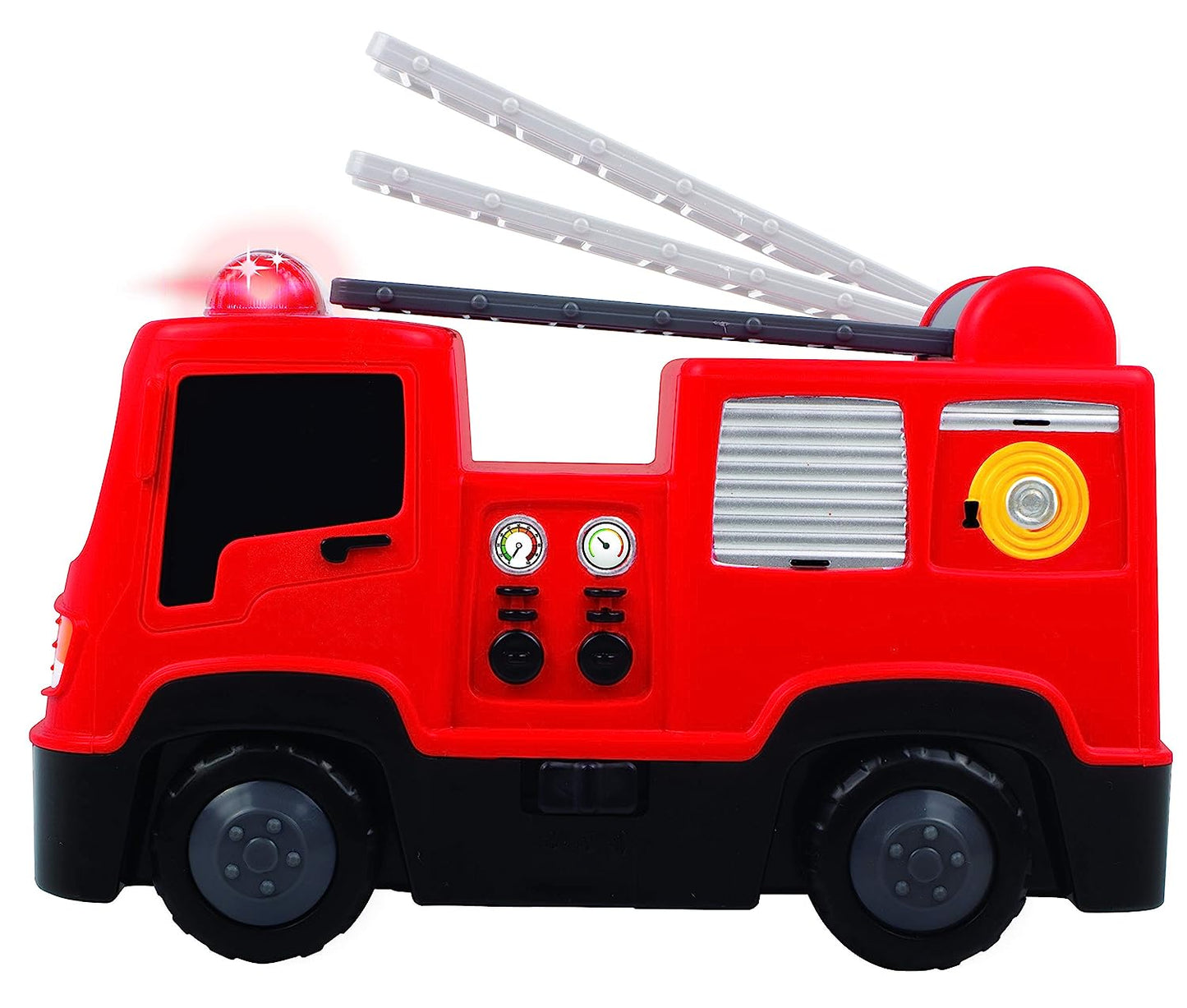 Giggles - Fire Engine, Multicolour vehicle with Lights and Sounds, Develops motor skills , 12 months & above, Infant and Preschool Toys