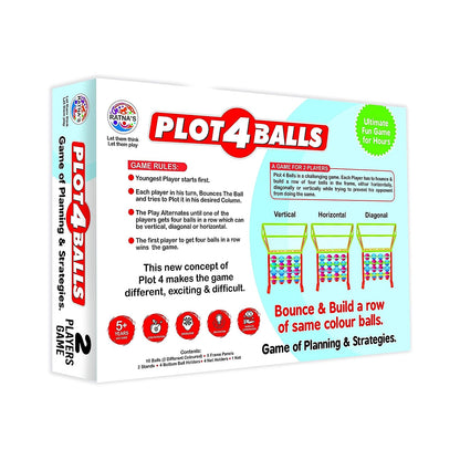 Plot 4 Balls - Multicolor. The New Version of PLOT 4 AIM Bounce and PLOT