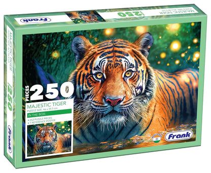 Frank Majestic Tiger 250 Pieces Jigsaw Puzzles