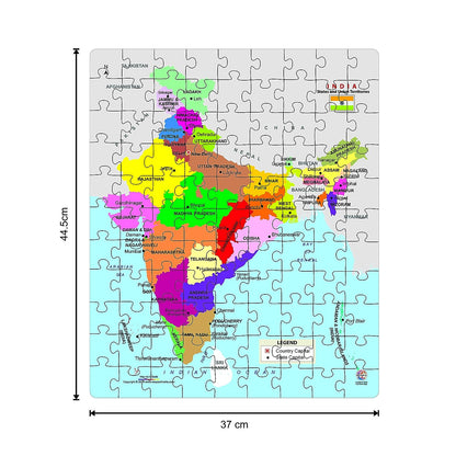 Ratna's Educational India MAP Jigsaw Puzzle (99 Pieces)