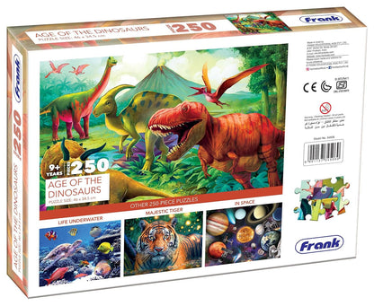 Frank Age of The Dinosaurs 250 Pieces Jigsaw Puzzle