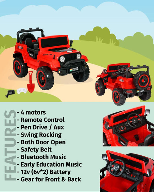 NEW 4X4 THAR JEEP - MRGTOYS