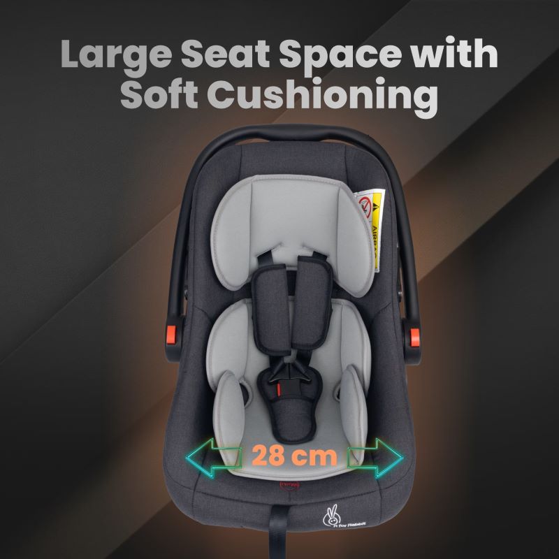 R for Rabbit Picaboo Grand 4 in 1 Multipurpose Baby Carry Cot Cum Car Seat