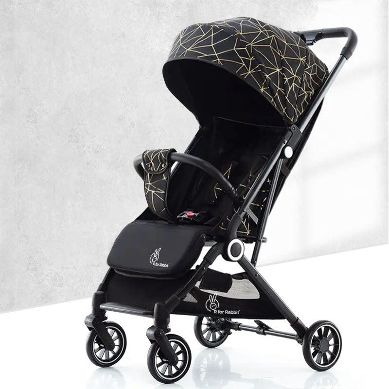 R For Rabbit Pocket Air Baby Stroller Is Built With High-quality Material And Comes With A 5-point Safety Harness For Your Baby’s Secure, Sturdy, And Safe Strolls