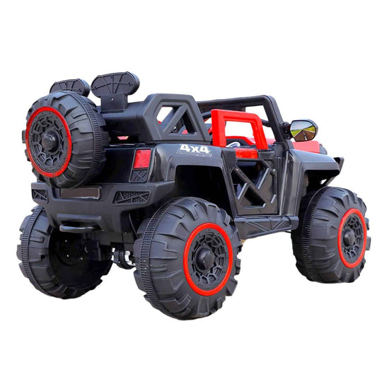 New 2024 jumbo 4×4 Jeep for Heavy Duty. 12v Large Size BQ 2188 Desert Thunder Jeep with Swing / Rocking function for Happy Kids