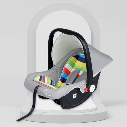 R for Rabbit Picaboo 4 in 1 Multipurpose Baby Carry Cot Cum Car Seat, Removable & Washable Cover, 3 Point Safety Belt, 4 position handle adjustment